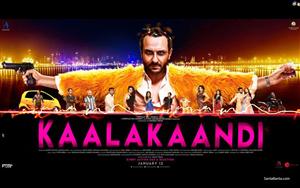 Saif Ali Khan in Kaalakaandi movie poster